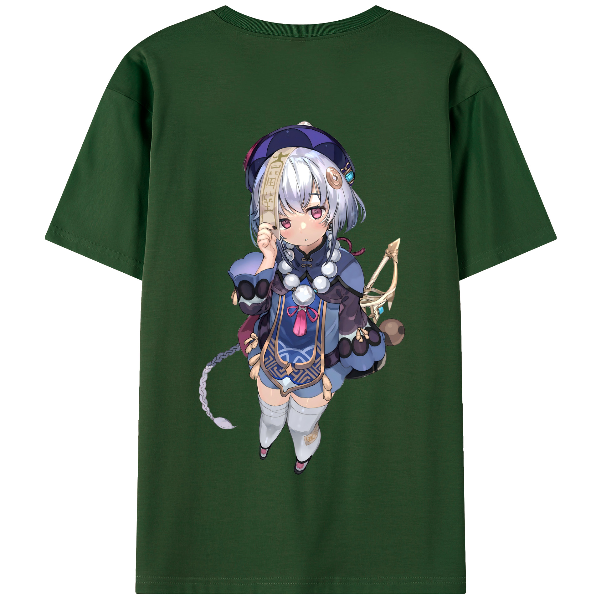 げんし神 七七 なな  genshin Nana 綿100％半袖Tシャツ（背面プリント）